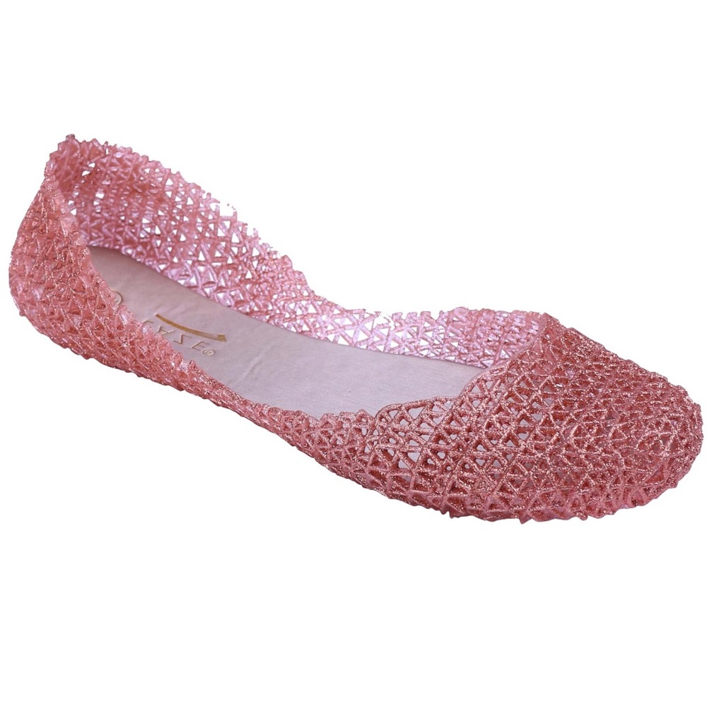 NWOB Glaze Jelly D'Orsay Ballet Sparkle Flats